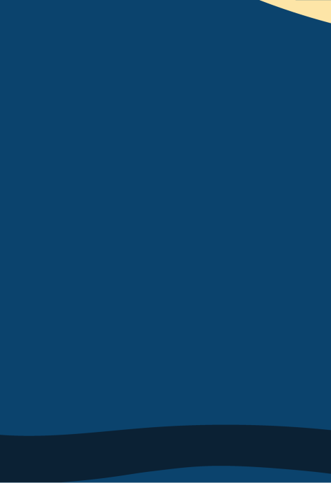 A blue web banner with color highlights of FWS colors