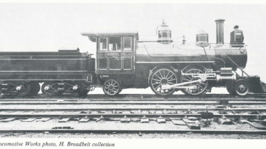Baldwin Locomotive Works photo, H. Broadbelt collection