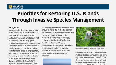 Priorities for Restoring U.S. Islands Through Invasive Species Management