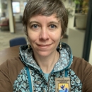 woman with short hair