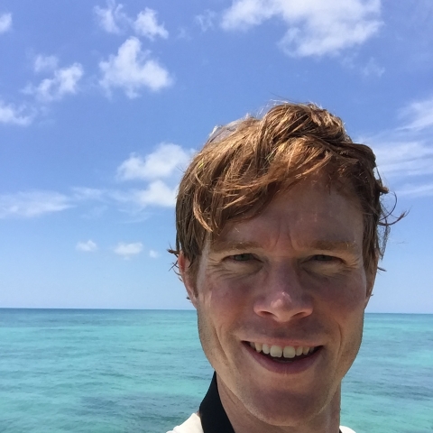 Chris Meaney in warm climate