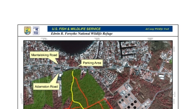 deCamp Wildlife Trail Map