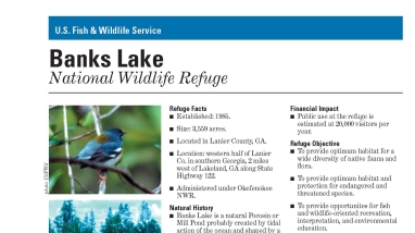 An image of the refuge fact sheet.
