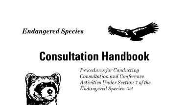 Endangered species consultation handbook: procedures for conducting consultation and conference activities under Section 7 of the Endangered Species Act