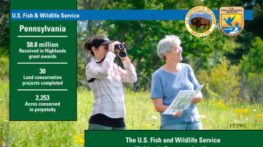 Highlands Conservation Act - Pennsylvania fact sheet 2024