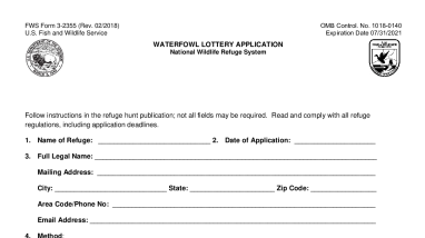 Accessible Waterfowl Hunt Blind Application