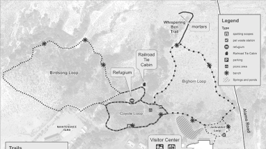 Desert NWR - Corn Creek Trail Map (508)