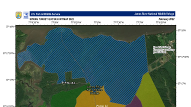 Spring Turkey Hunt Map