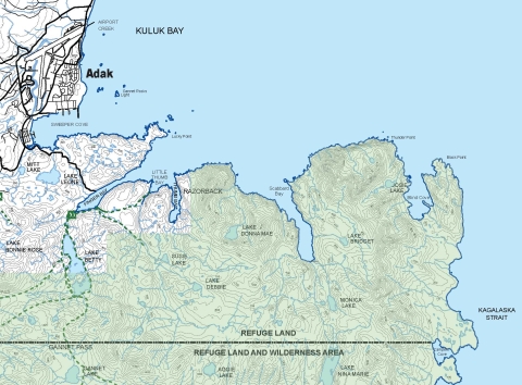 Adka downtown map