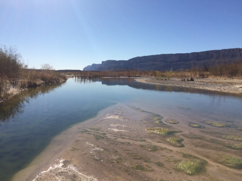 A body of water