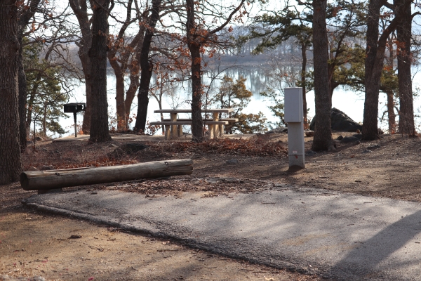 Doris Campground at Wichita Mountains Wildlife Refuge