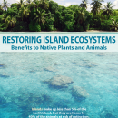 Cover for the Restoring Island Ecosystems brochure