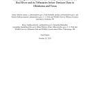 Identifying the Status of Invasive Carp Recruitment in the Red River and its Tributaries below Denison Dam in Oklahoma and Texas