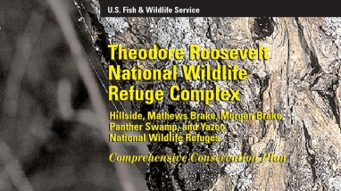An image of the cover for the comprehensive conservation plan.