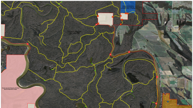 Maddox Bay Aerial Map