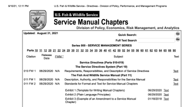 Service Manual Parts 030 - 039