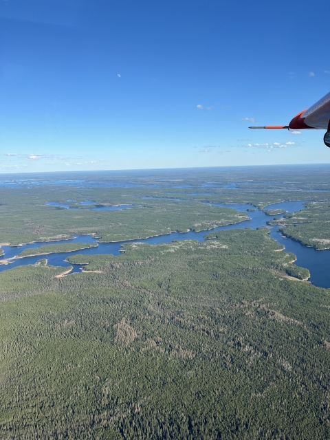 lake system in northern Ontario