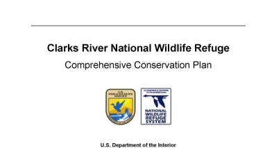 An image of the cover for the comprehensive conservation plan.