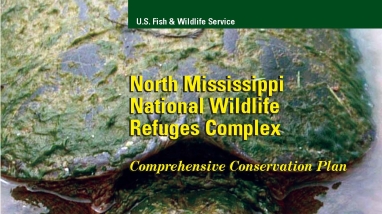 An image of the cover for the comprehensive conservation plan.