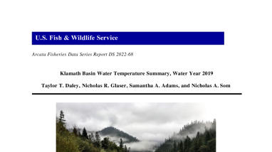 2019 Klamath Basin Water Temperature Monitoring Report