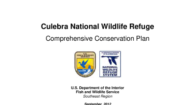Culebra National Wildlife Refuge Comprehensive Conservation Plan