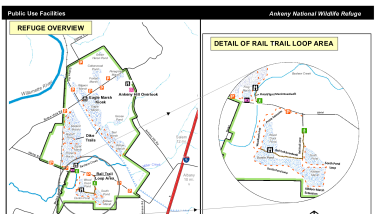 Ankeny NWR Map