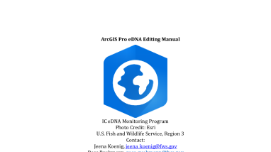 ArcGIS Pro eDNA Editing Manual No 2