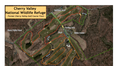 Cherry Valley National Wildlife Refuge Headquarters Trail Map.pdf