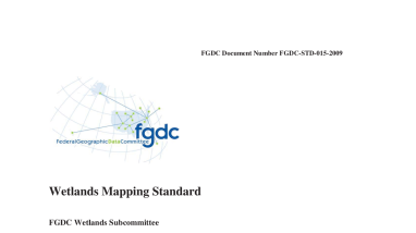 Federal Wetland Mapping Standard