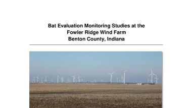 Fowler Ridge Wind Farm PCM Report 2017