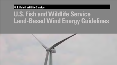 U.S. Fish and Wildlife Service Land-Based Wind Energy Guidelines - March 2012