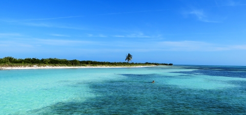 Boca Grande beach at Key West NWR