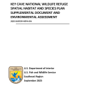 Key Cave NWR - Spatial Habitat and Species Plan Supplemental Document and EA