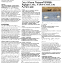 Lake Mason NWR Tearsheet Brochure