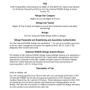 Draft Compatibility Determination for Right of Way at Pee Dee NWR