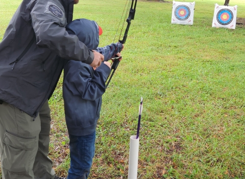 Wilderness Day Camp Archery 